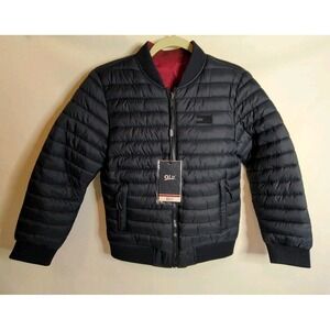 Youth Unisex Winter  Puffer Jacket  Navy Blue Size 10 New With Tags